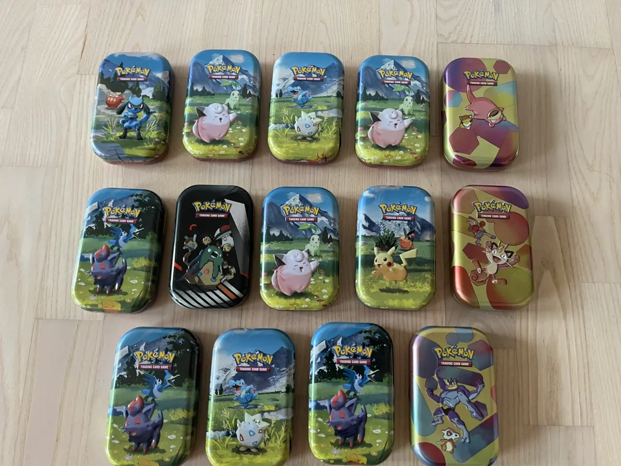Billede 8 - 🎁 Pokémon kort i flot tin – 80 stk