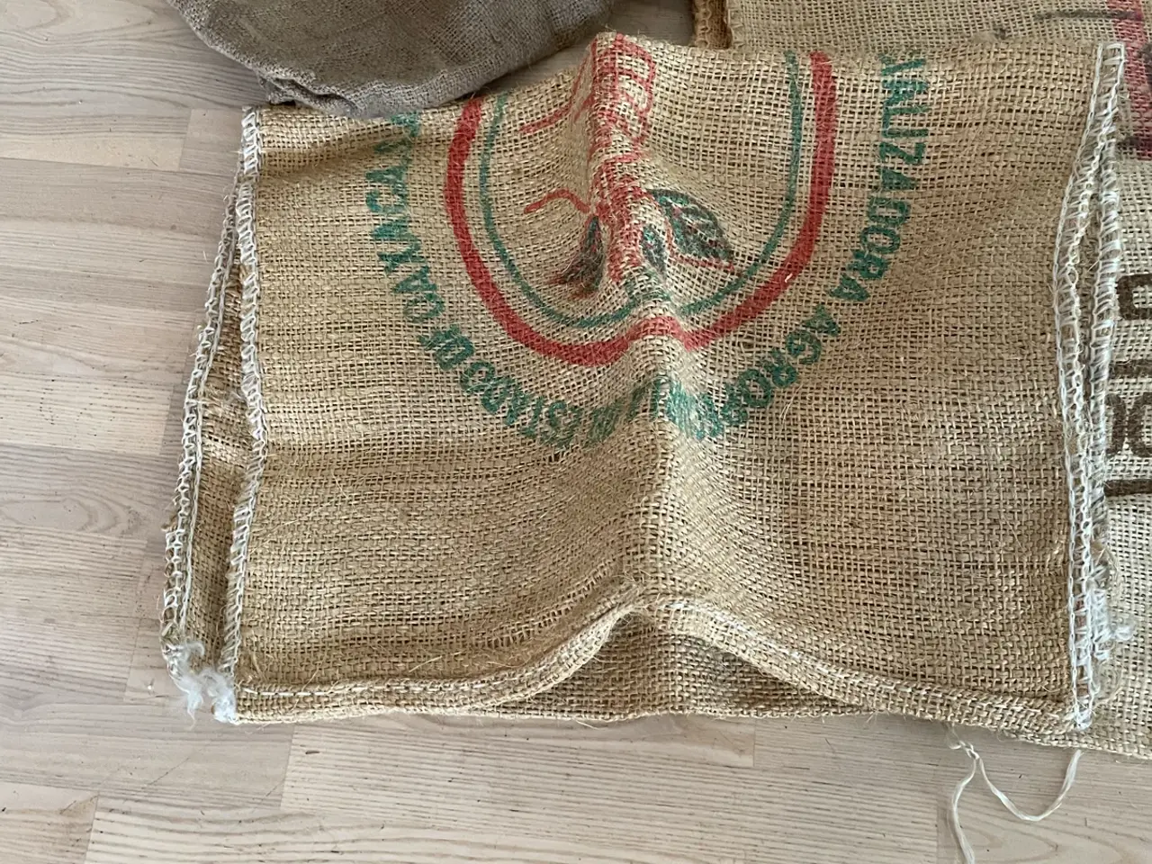 Billede 1 - Lærreds sække/ jute sække