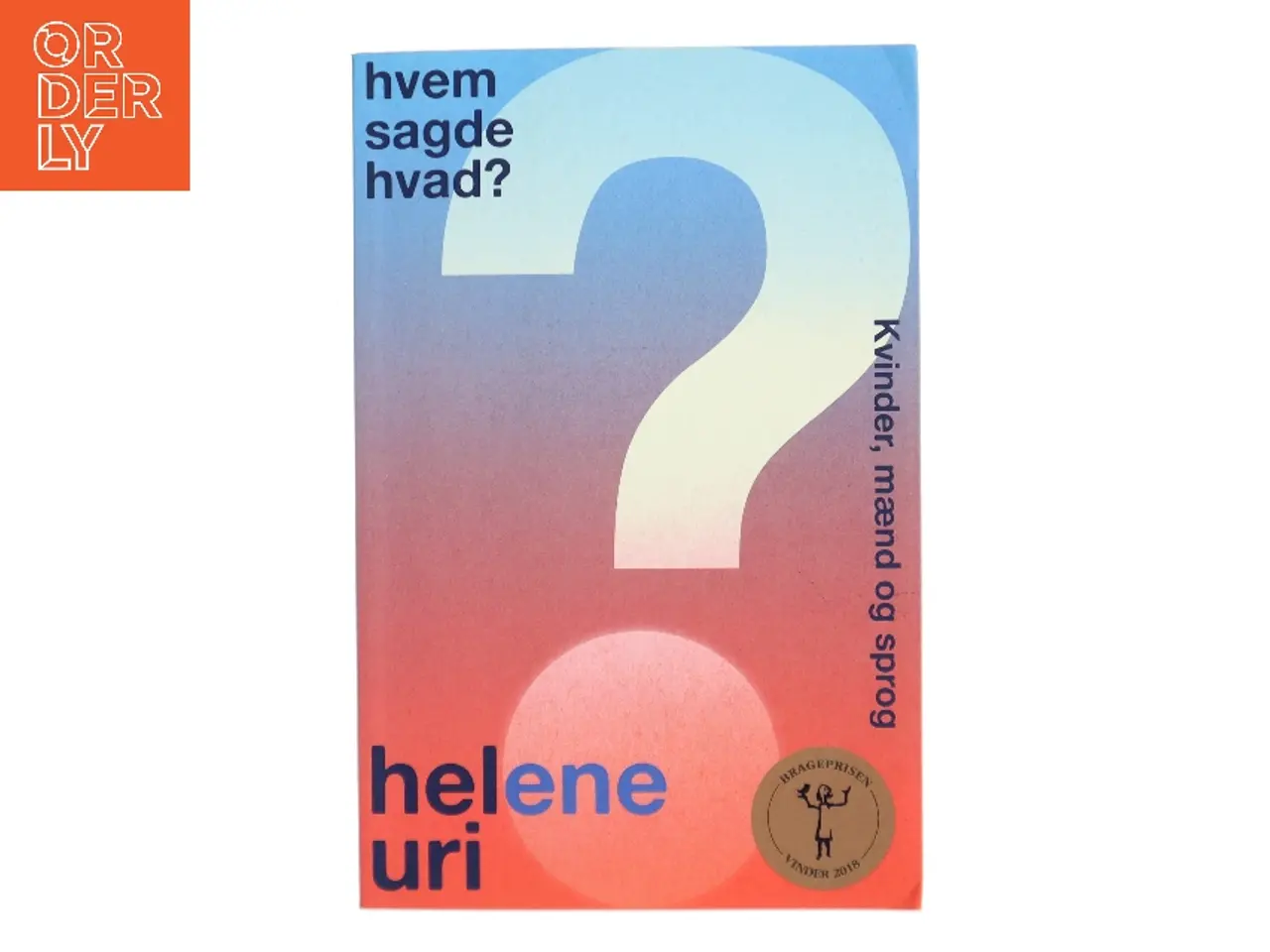 Billede 1 - Hvem sagde hvad? : kvinder, mænd og sprog af Helene Uri (Bog)