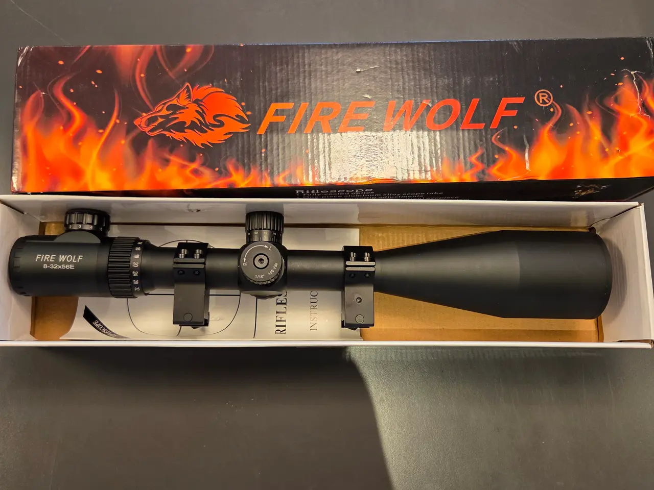 Billede 1 - FireWolf HZ 8-32x56E kikkertsigte