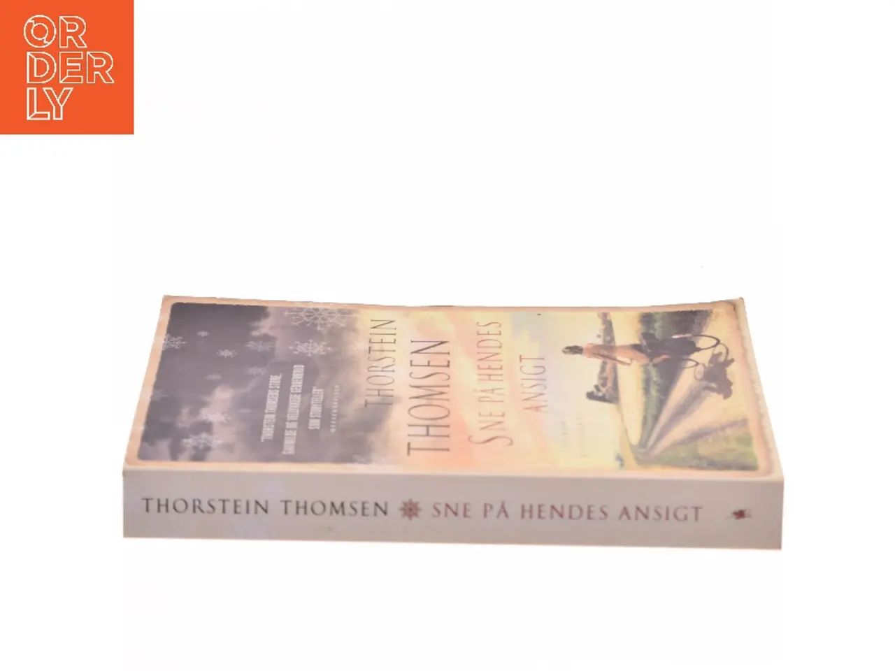 Billede 2 - Sne på hendes ansigt af Thorstein Thomsen (Bog)