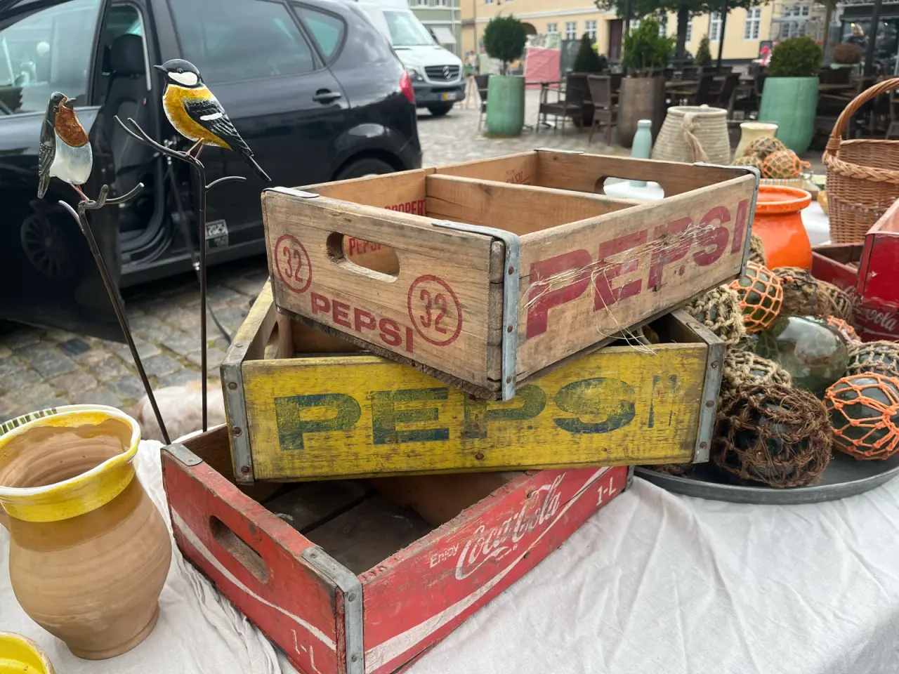 Billede 1 - Gamle Coca Cola og Pepsi kasser