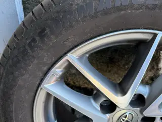 16” alufælge med sommerdæk
