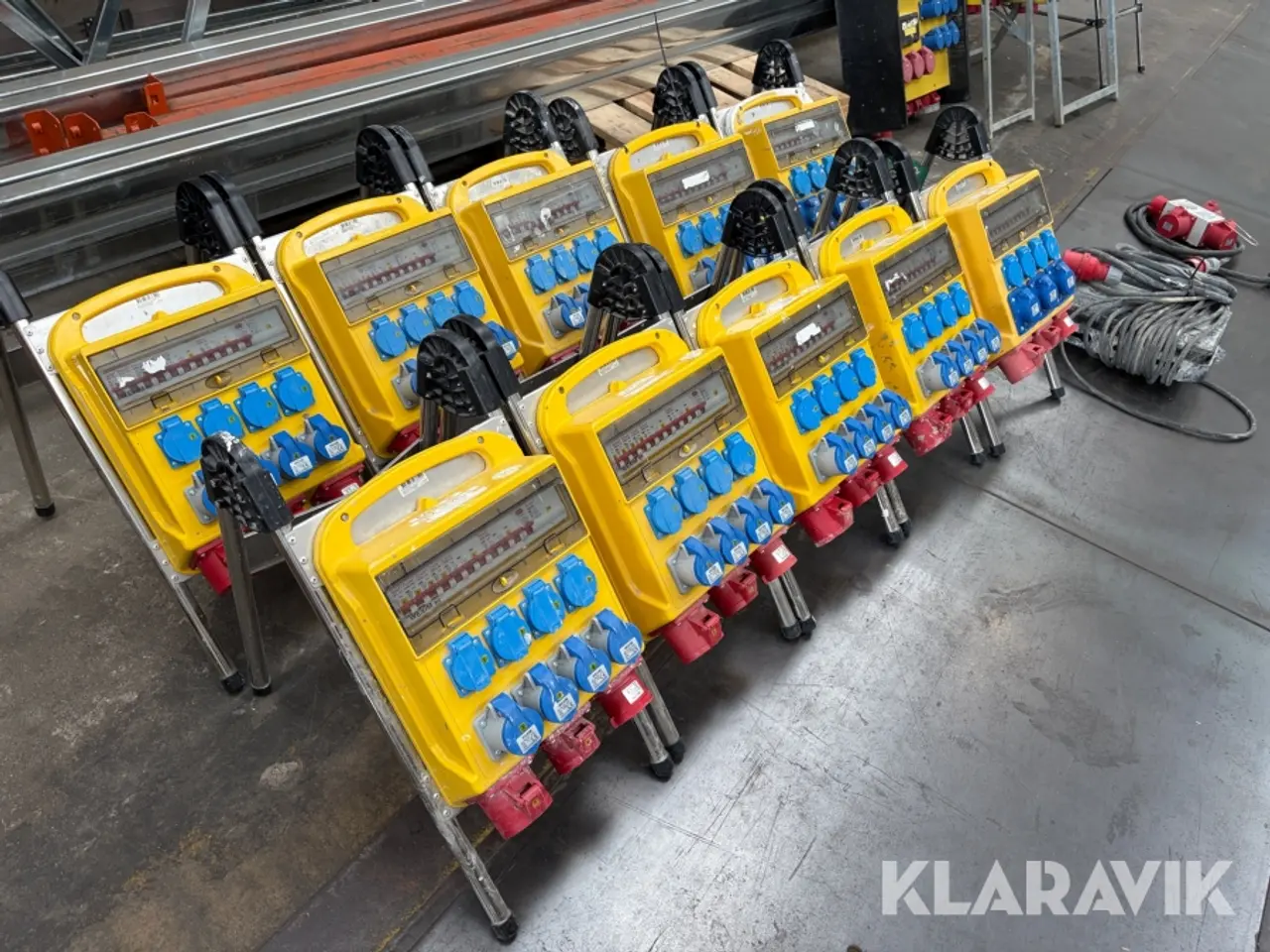 Billede 2 - Assorterede Byggestrømstavler - 10 styk