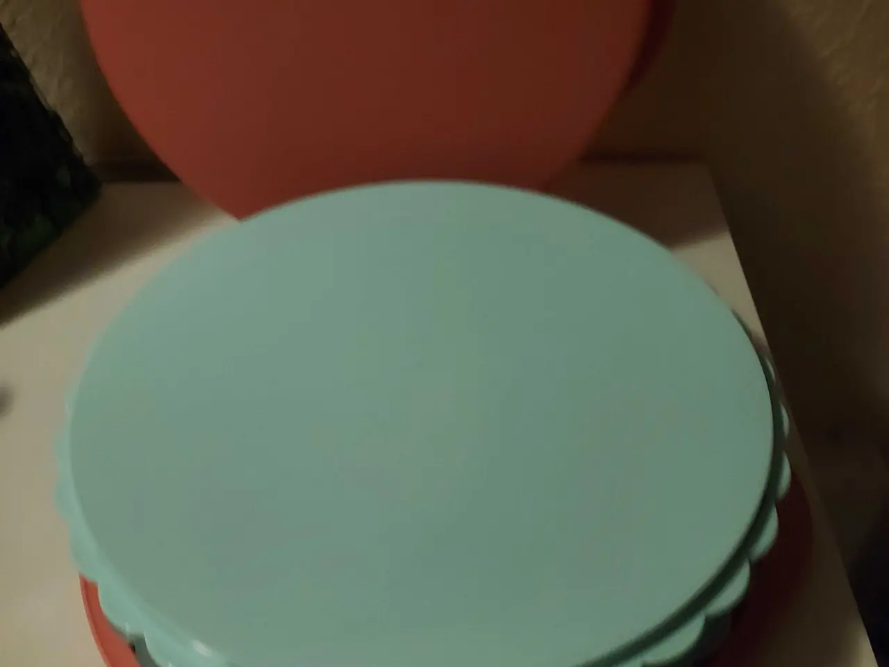 Billede 1 - Tupperware lagkagefad med ekstra lag