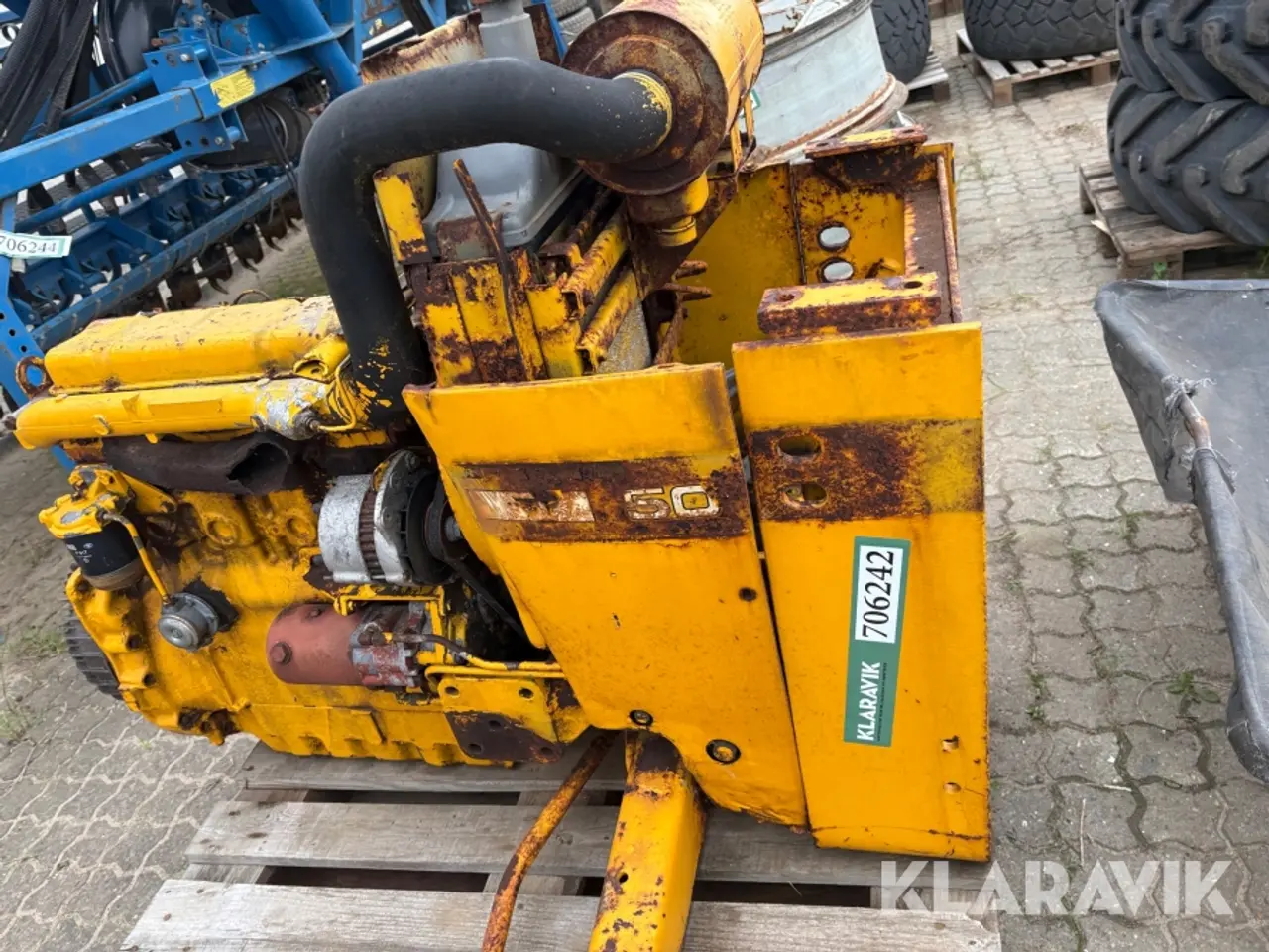 Billede 9 - Motor Massey Ferguson 50 BX