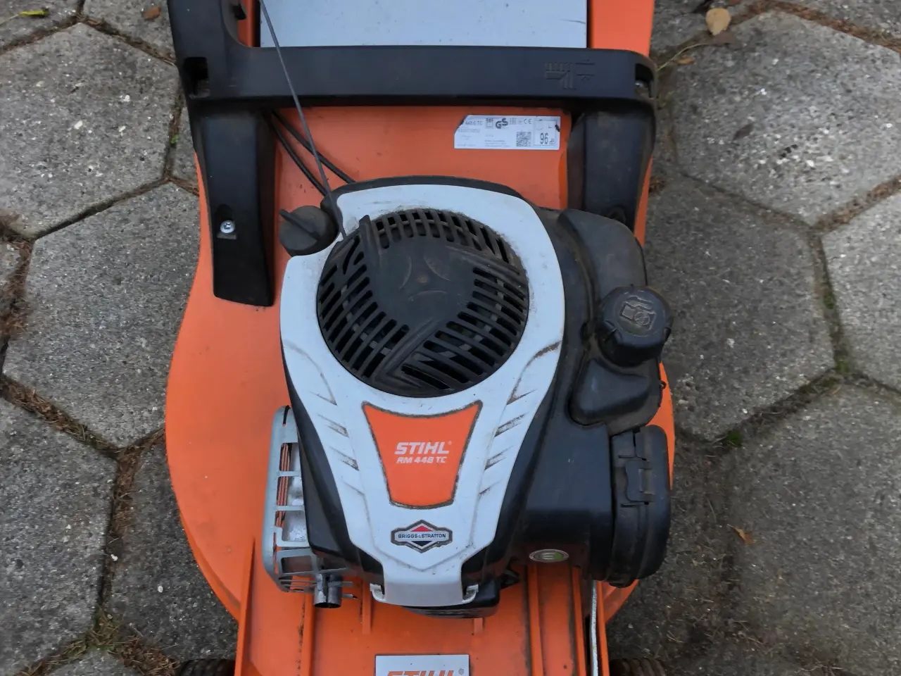 Billede 2 - STIHL RM 448 TC benzinplæneklipper – Selvkørende