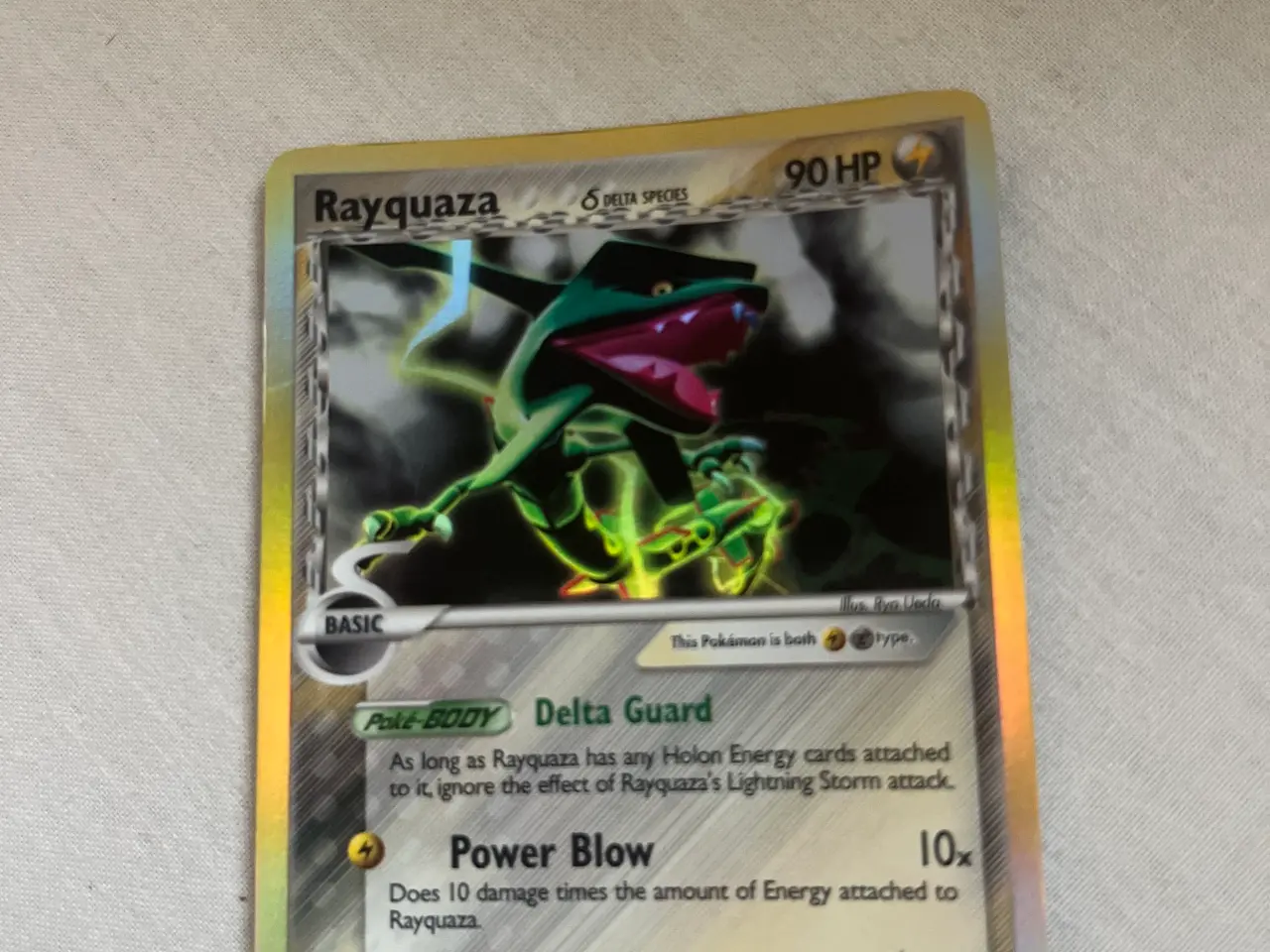 Billede 1 - Pokemon kort – Rayquaza Delta Species (2005, holo)