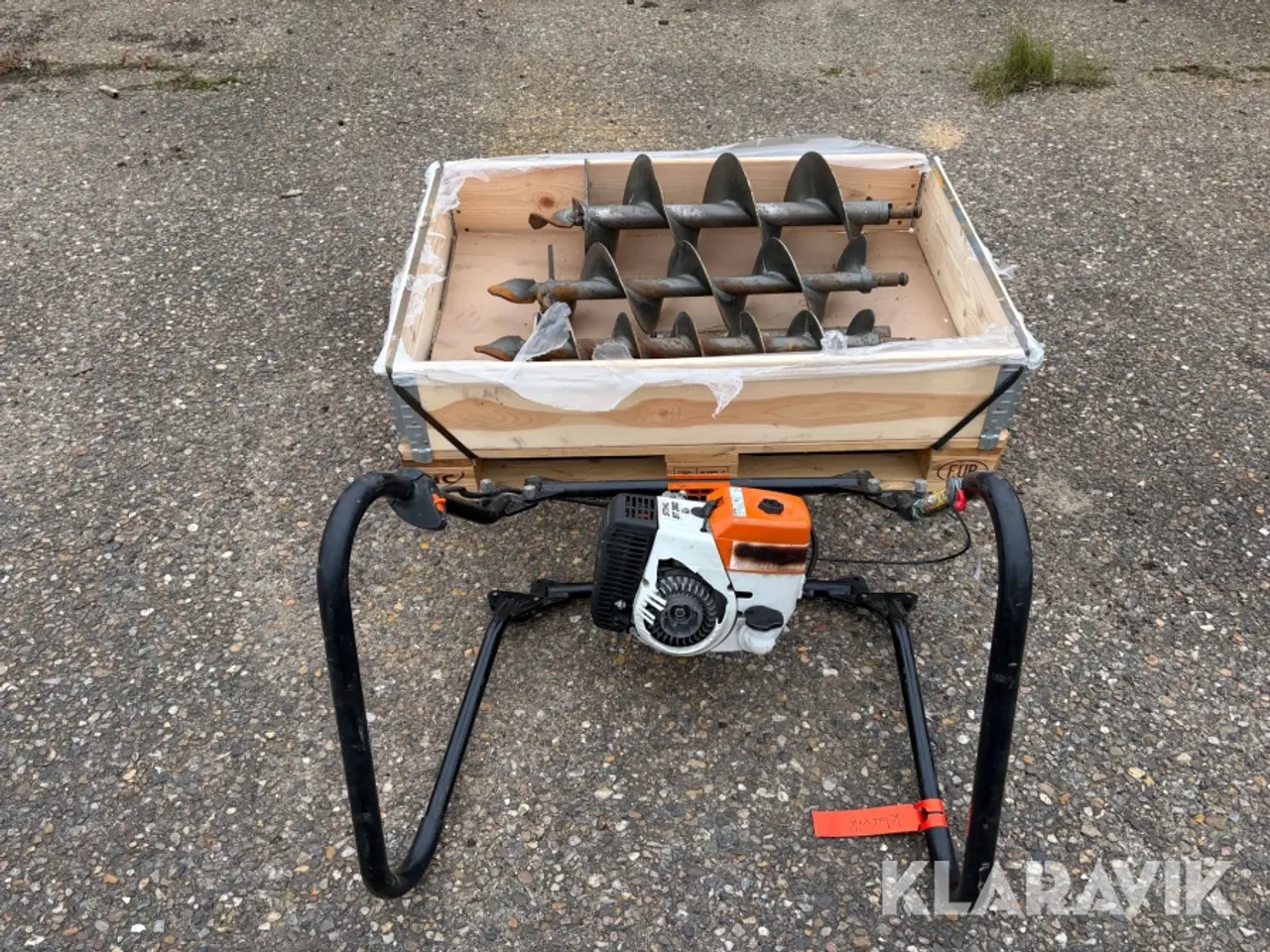 Billede 2 - Bor og borevogn Stihl BT 360 med bor