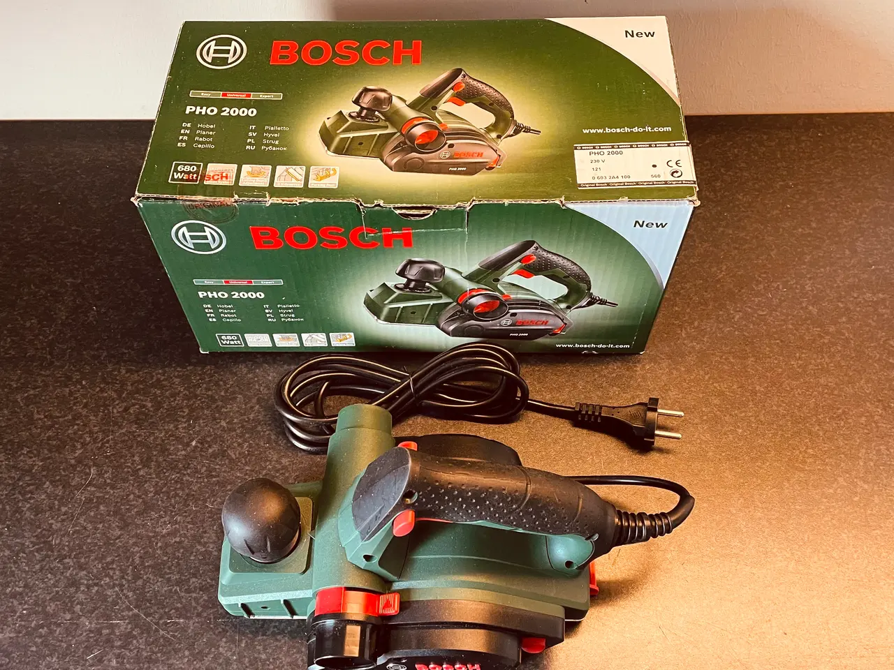 Billede 1 - BOSCH EL-Høvl PHO 2000med ledning