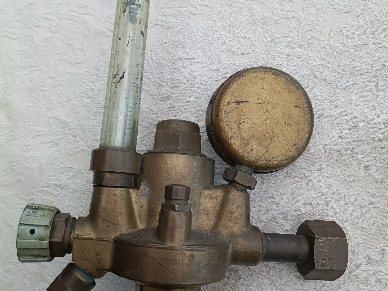 Billede 9 - 2 x Ældre manometer 