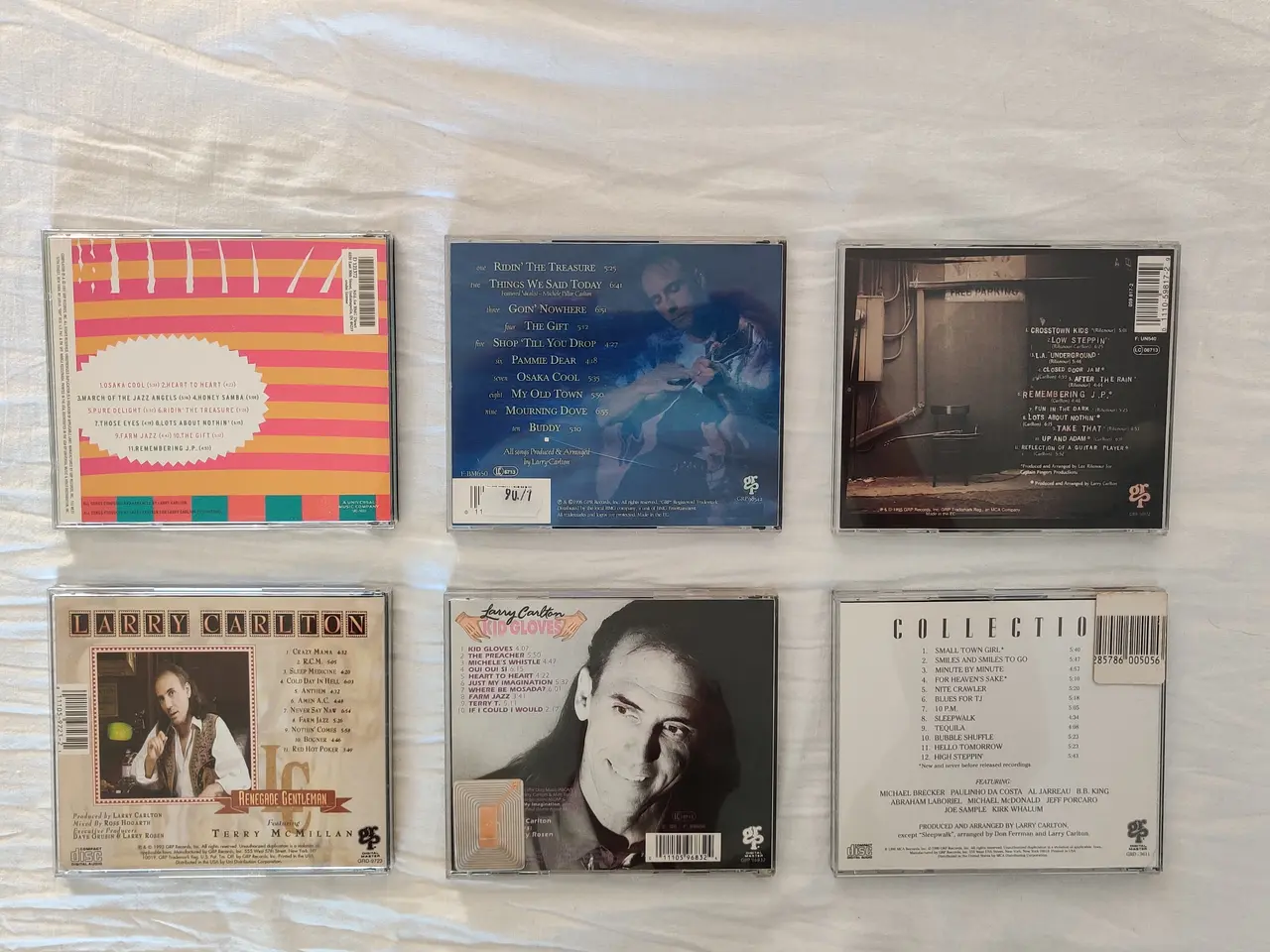 Billede 2 - Larry Carlton – 5 klassiske CD-album fra 1990erne