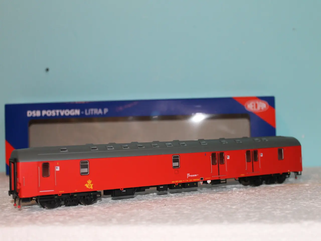 Billede 2 - Heljan H0 6139 DSB Postvogn