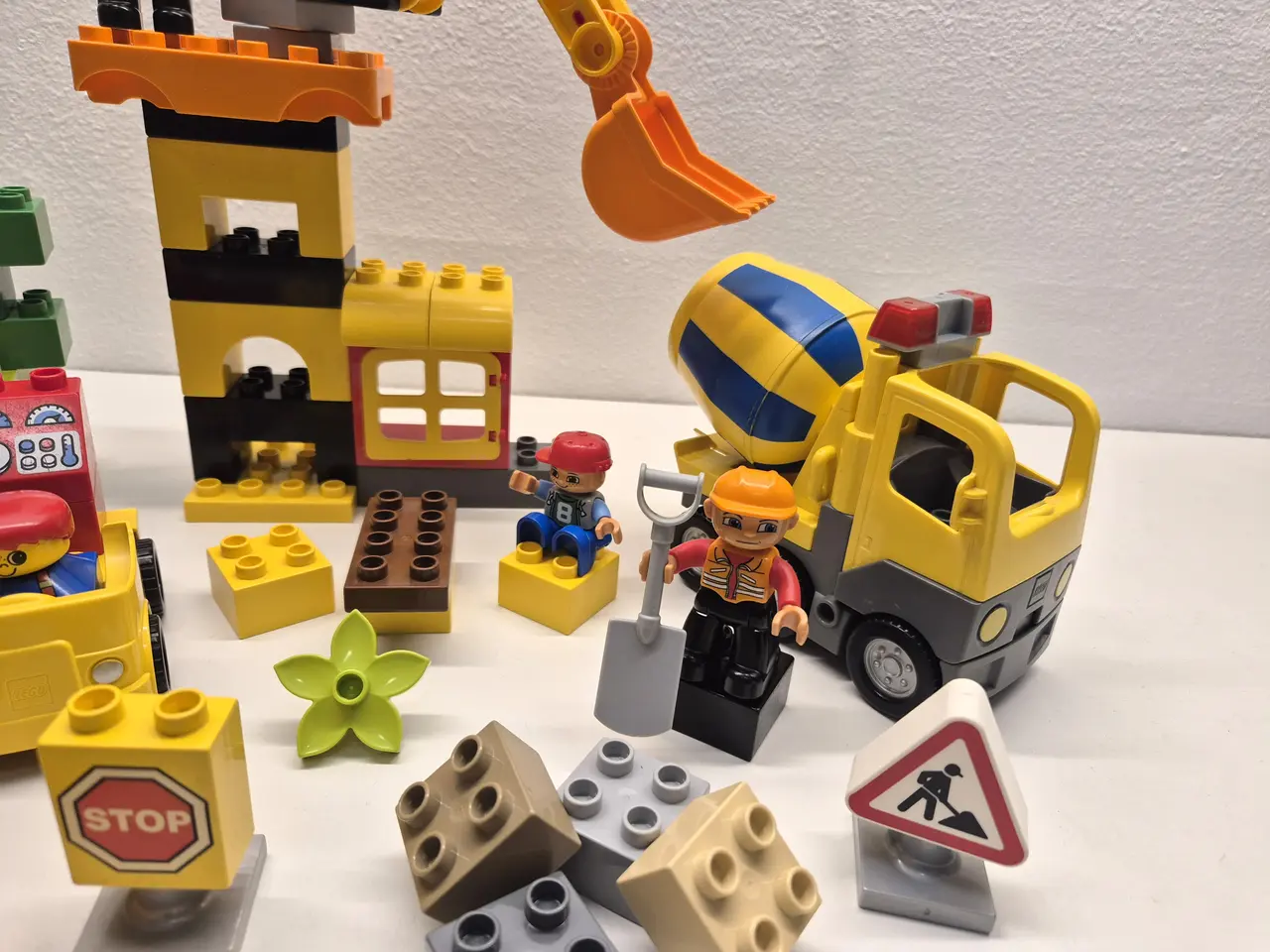 Billede 2 - Duplo Byggeplads, Cementblander, Gravemaskine
