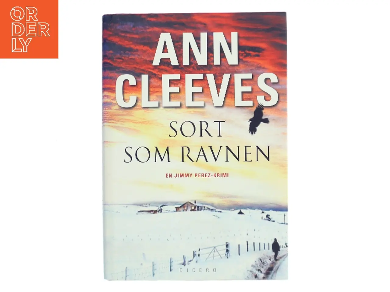 Billede 1 - Sort som ravnen af Ann Cleeves (Bog)