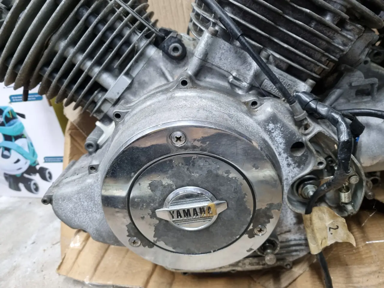 Billede 2 - XV700 Motor blok sælges.