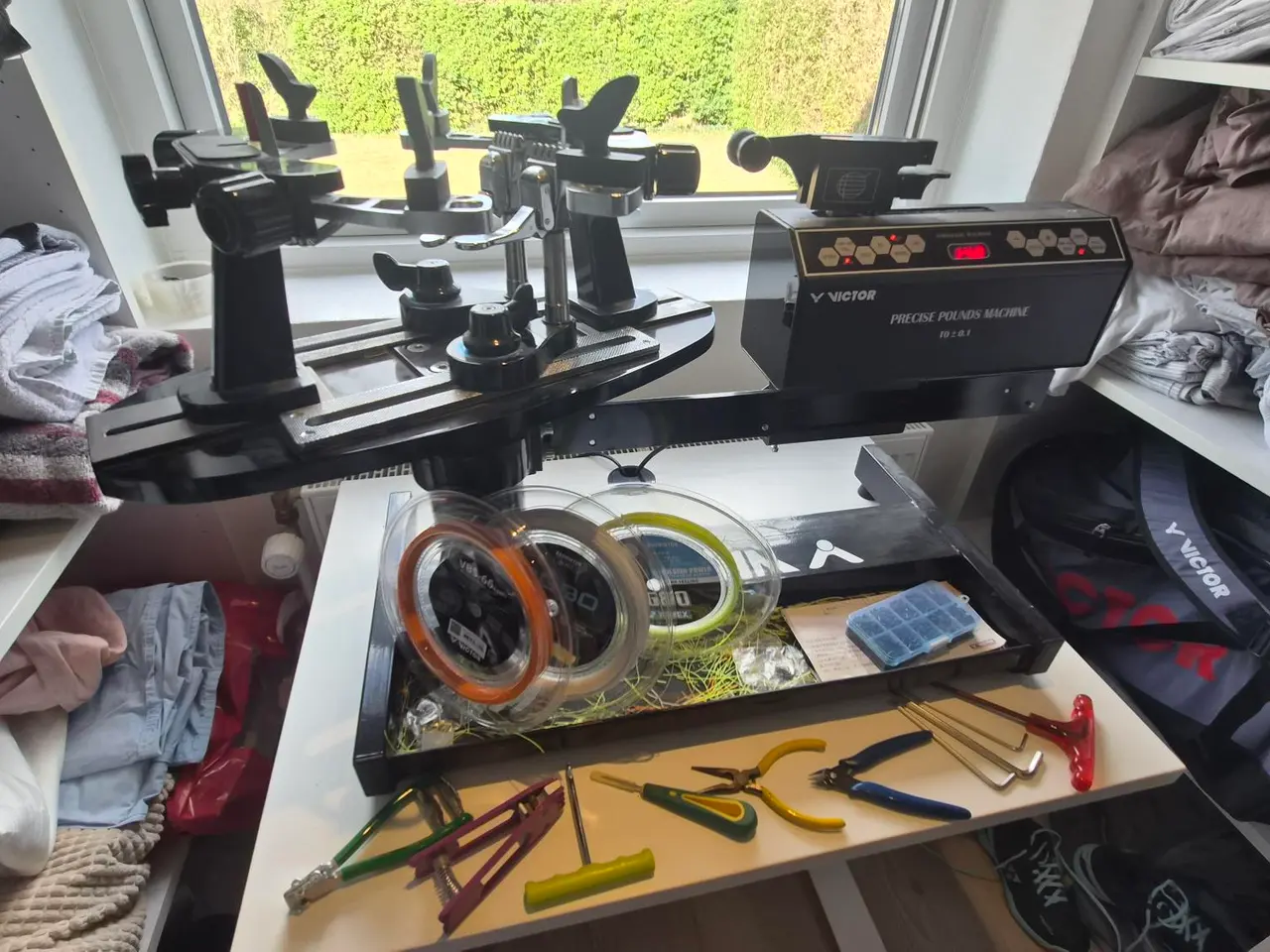 Billede 2 - Victor EMS 8000 Electronic Stringing Machine