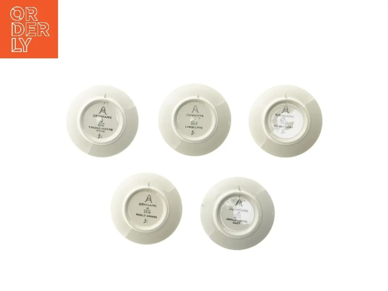 Billede 3 - Blå porcelænsplatter