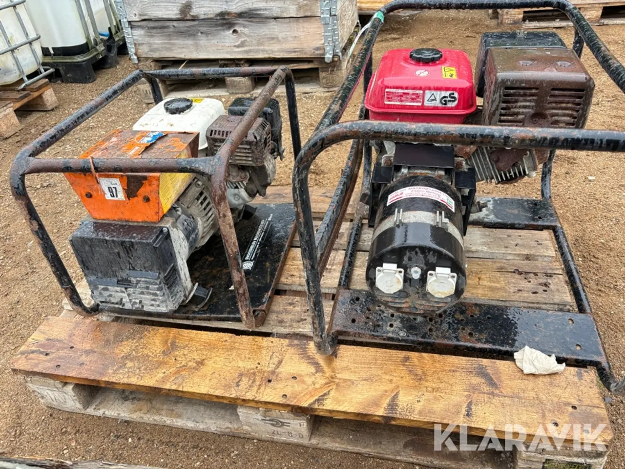 Billede 3 - Generatorer Honda 2 Styk