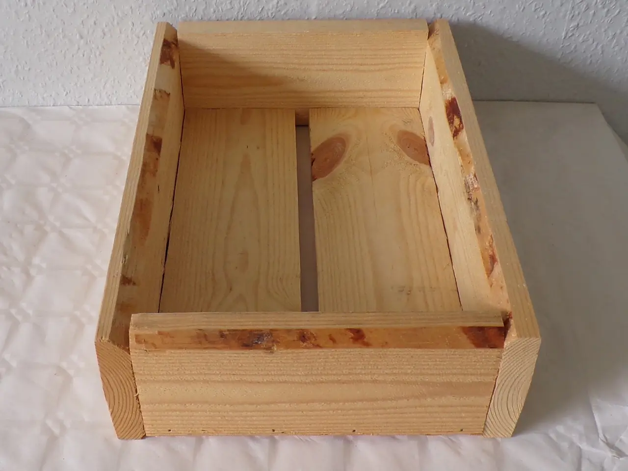 Billede 5 - Bakke i genbrugstræ 25 x 35 cm