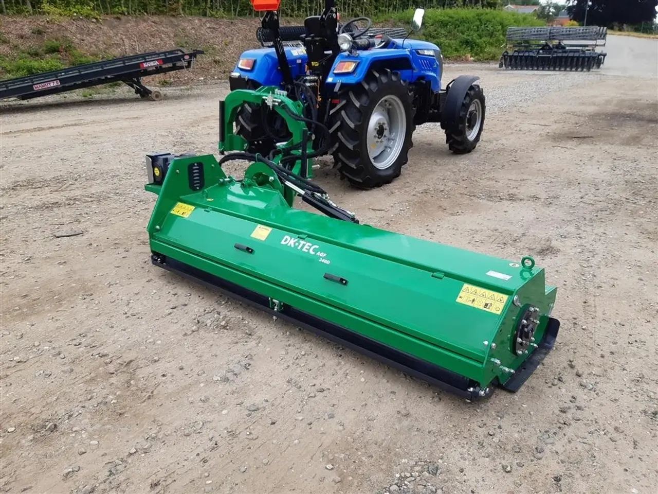 Billede 1 - DK-TEC slagleklipper 240 svær model