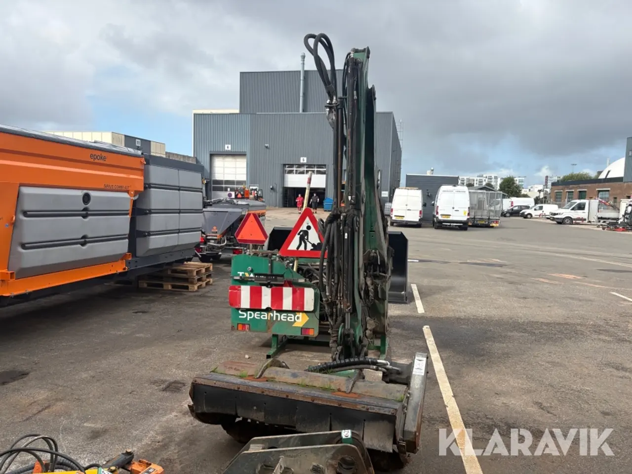 Billede 7 - Klipper Spearhead Twiga 6000T med slagleklipper