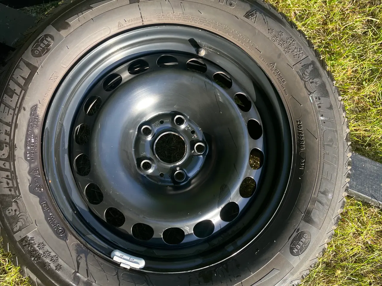 Billede 5 - 5x 112 passat fælge vinterdæk