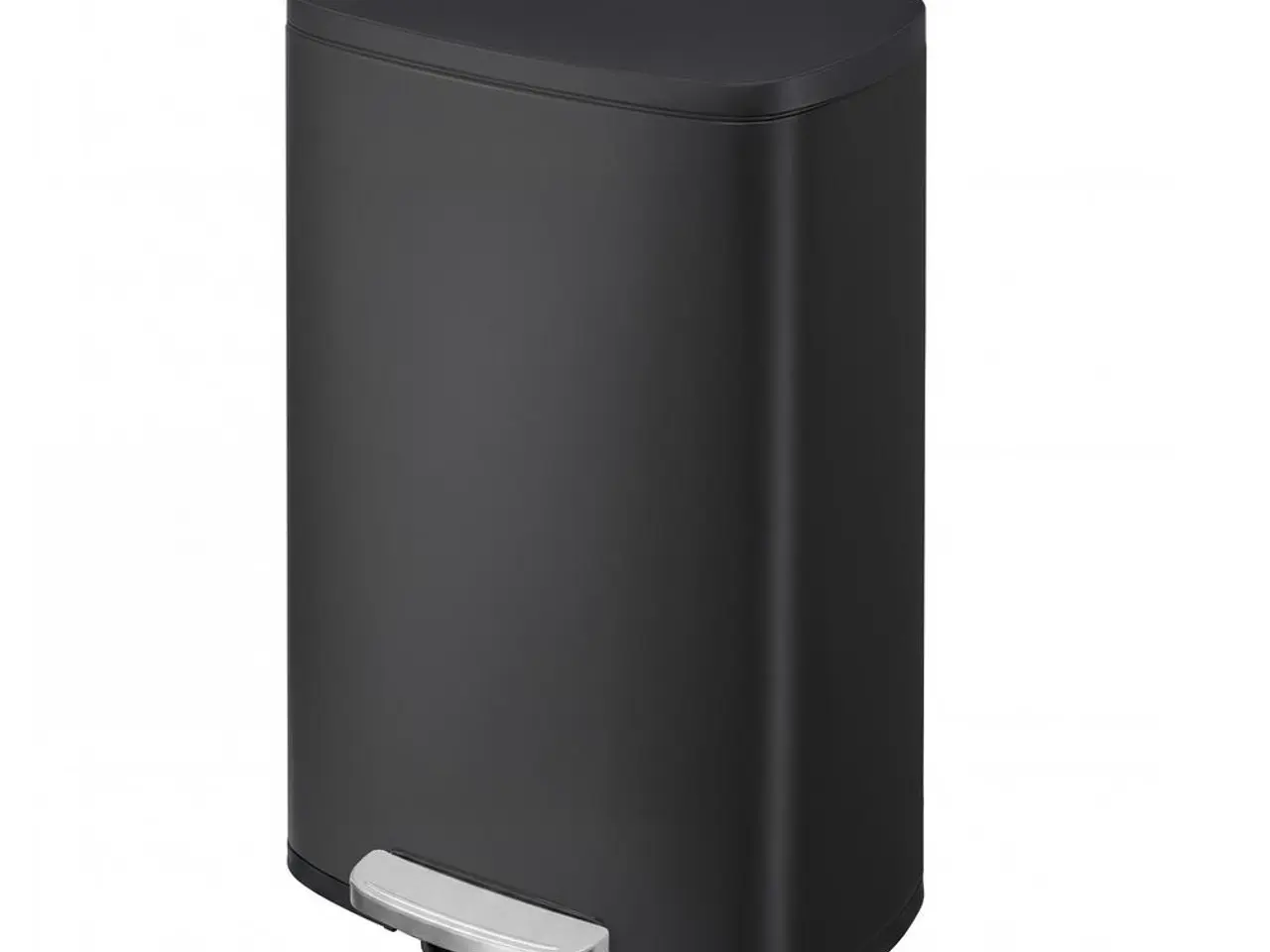 Billede 1 - Køkkenaffaldsspand 50 l med soft close og pedal - sort