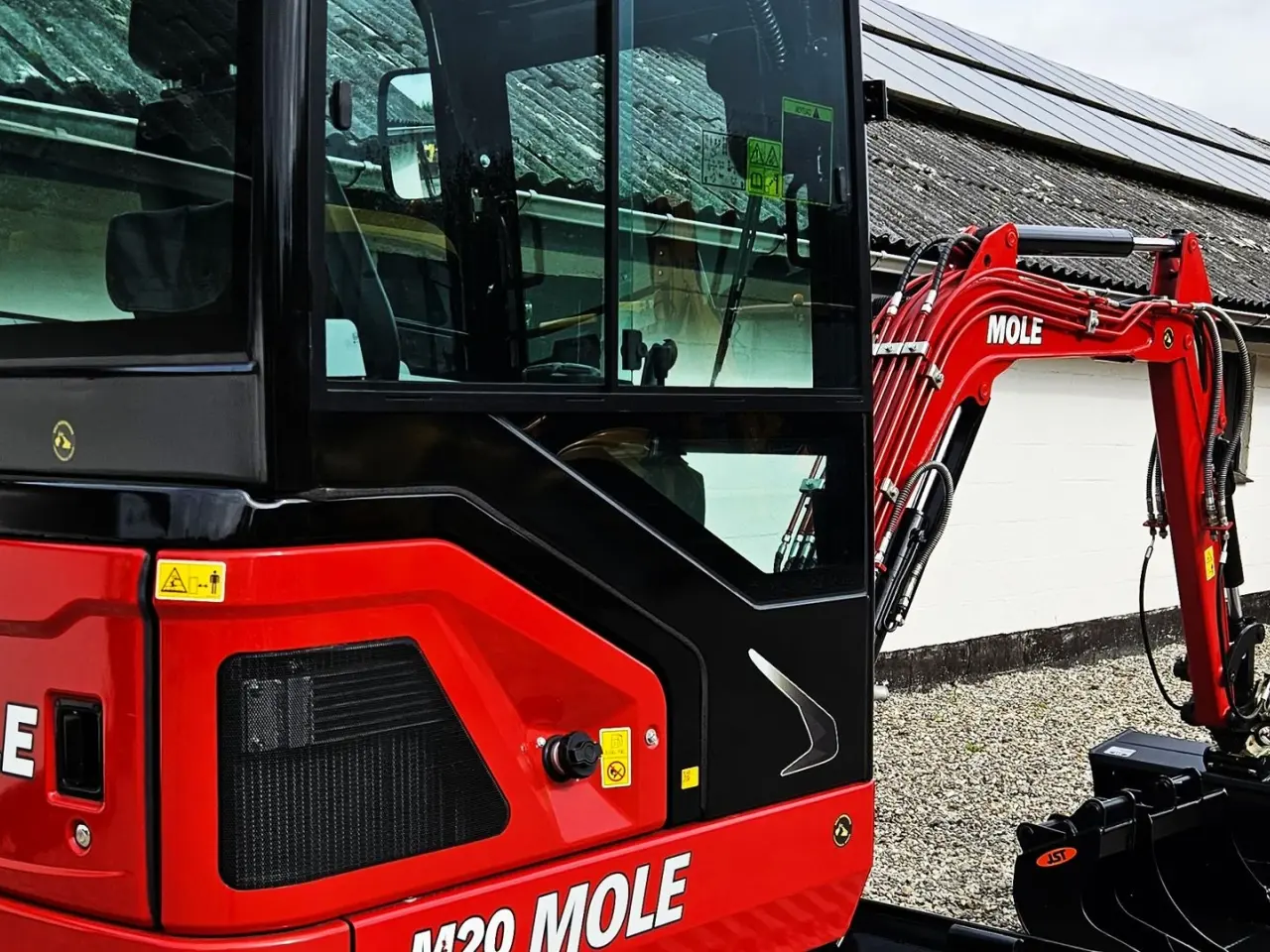 Billede 3 - MOLE M20 / fabriksny / Yanmar motor / skovlsæt