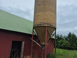 Silo i glasfiber, ca. 20 m3