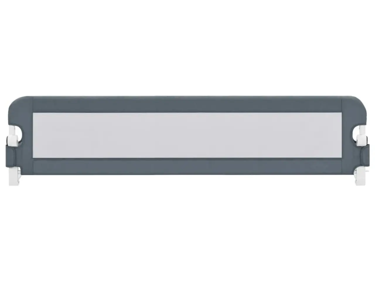 Billede 3 - Sengegelænder til barneseng 180 x 42 cm - polyester, grå