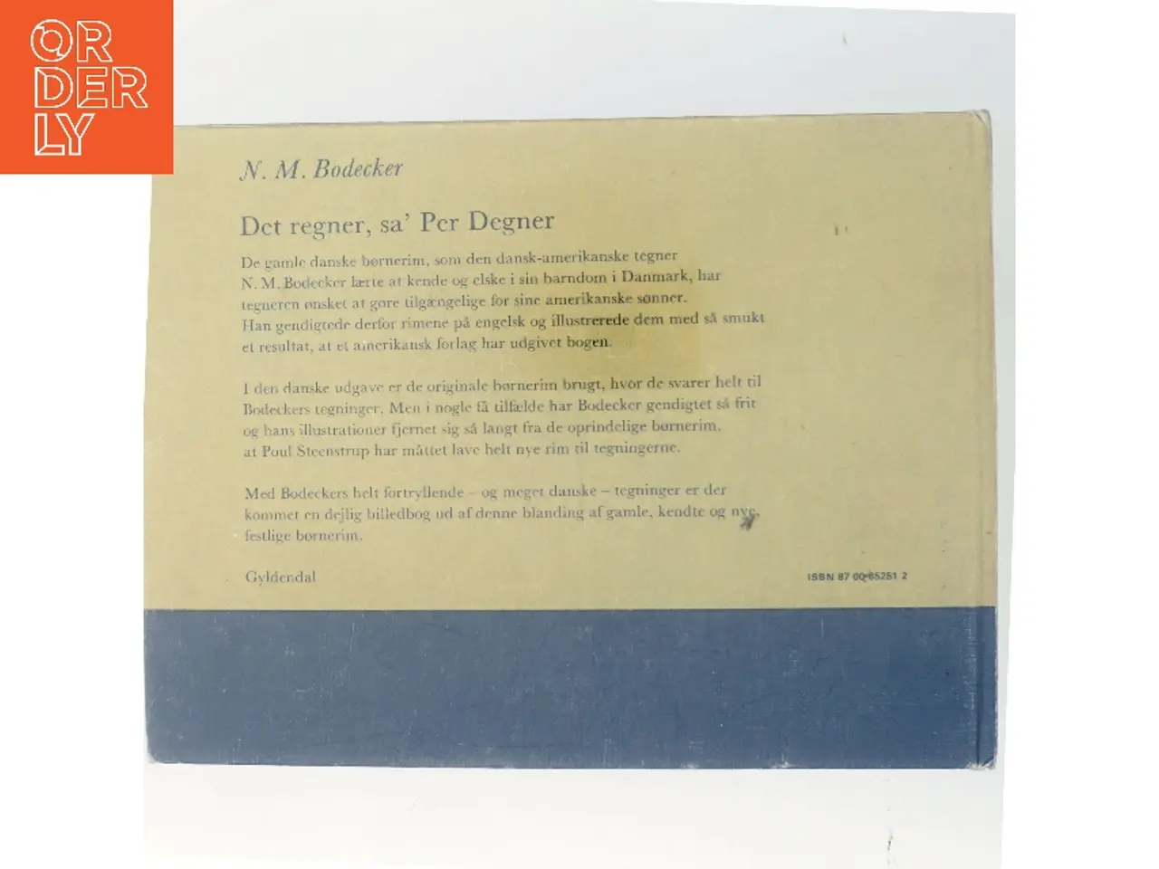 Billede 3 - Det regner sa' Per Degner af N. M. Bodecker (Bog)