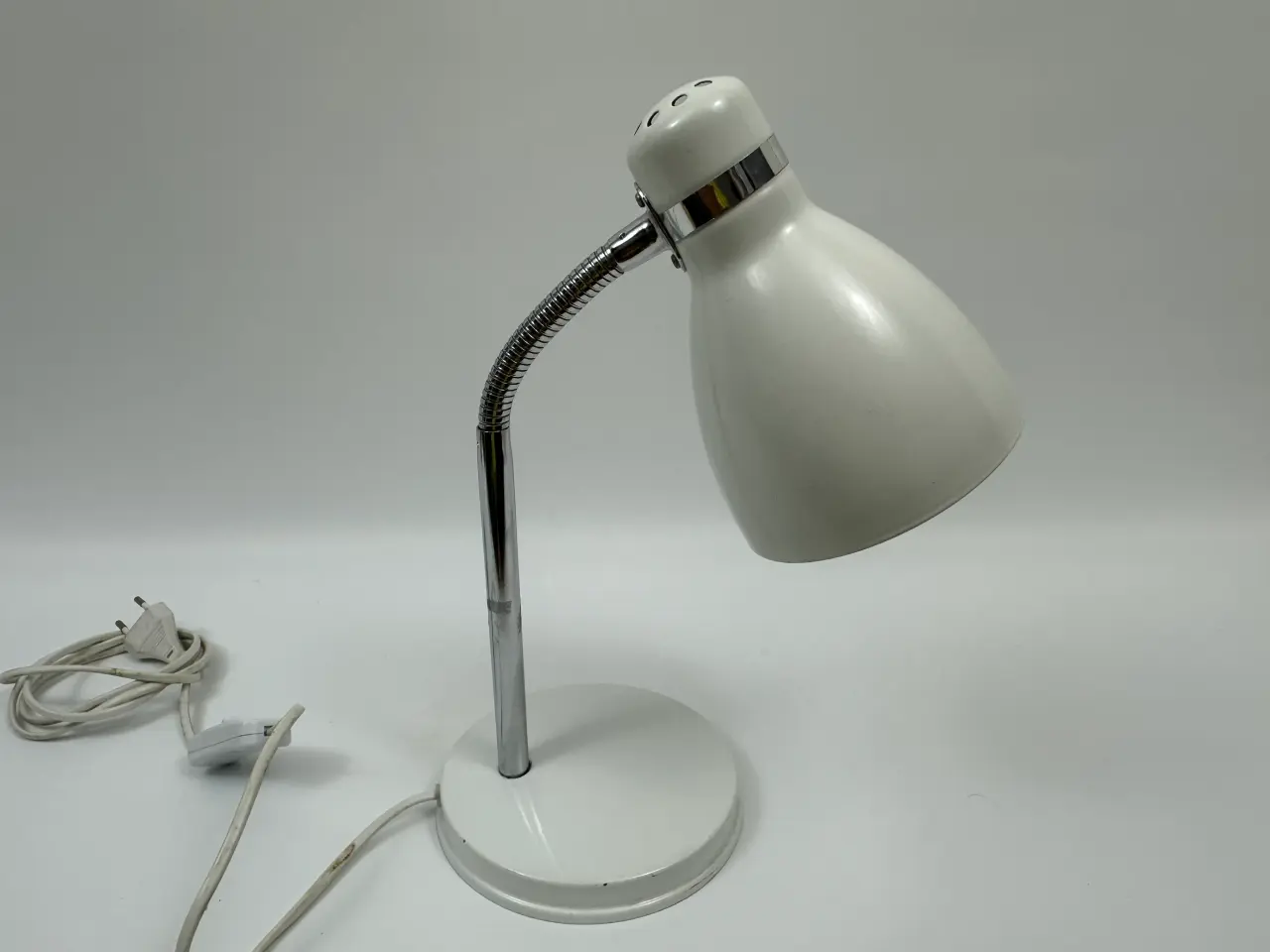 Billede 9 - Retro bordlampe, Hvid