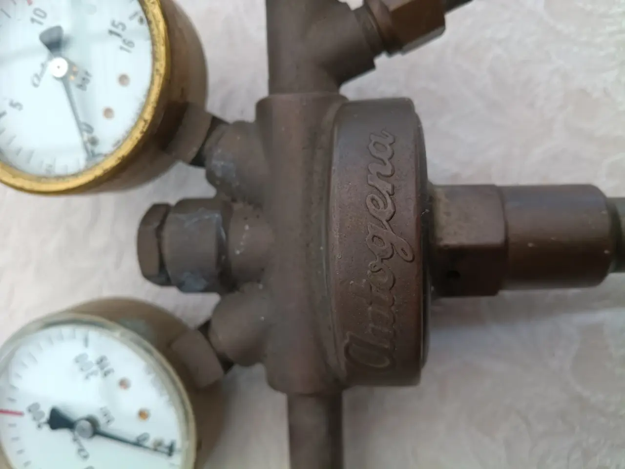 Billede 6 - 2 x Ældre manometer 