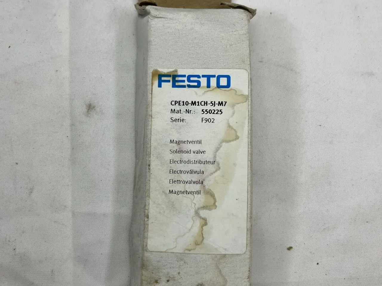 Billede 5 - Festo CPE10-M1CH-5J-M7 550225 magnetventil 5/2 M7