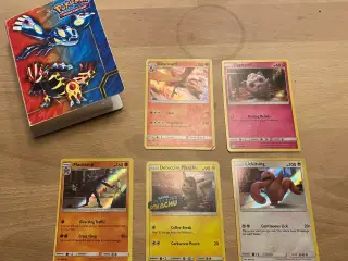 Pokemon kort og bog
