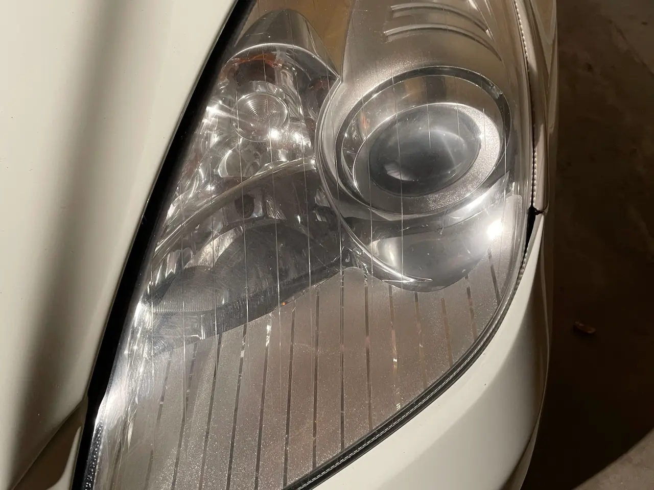 Billede 2 - Fin original venstre forlygte til Mercedes SLK 171