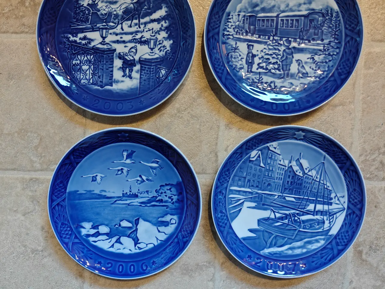 Billede 1 - Kongelige juleplatter 2003 - 2007