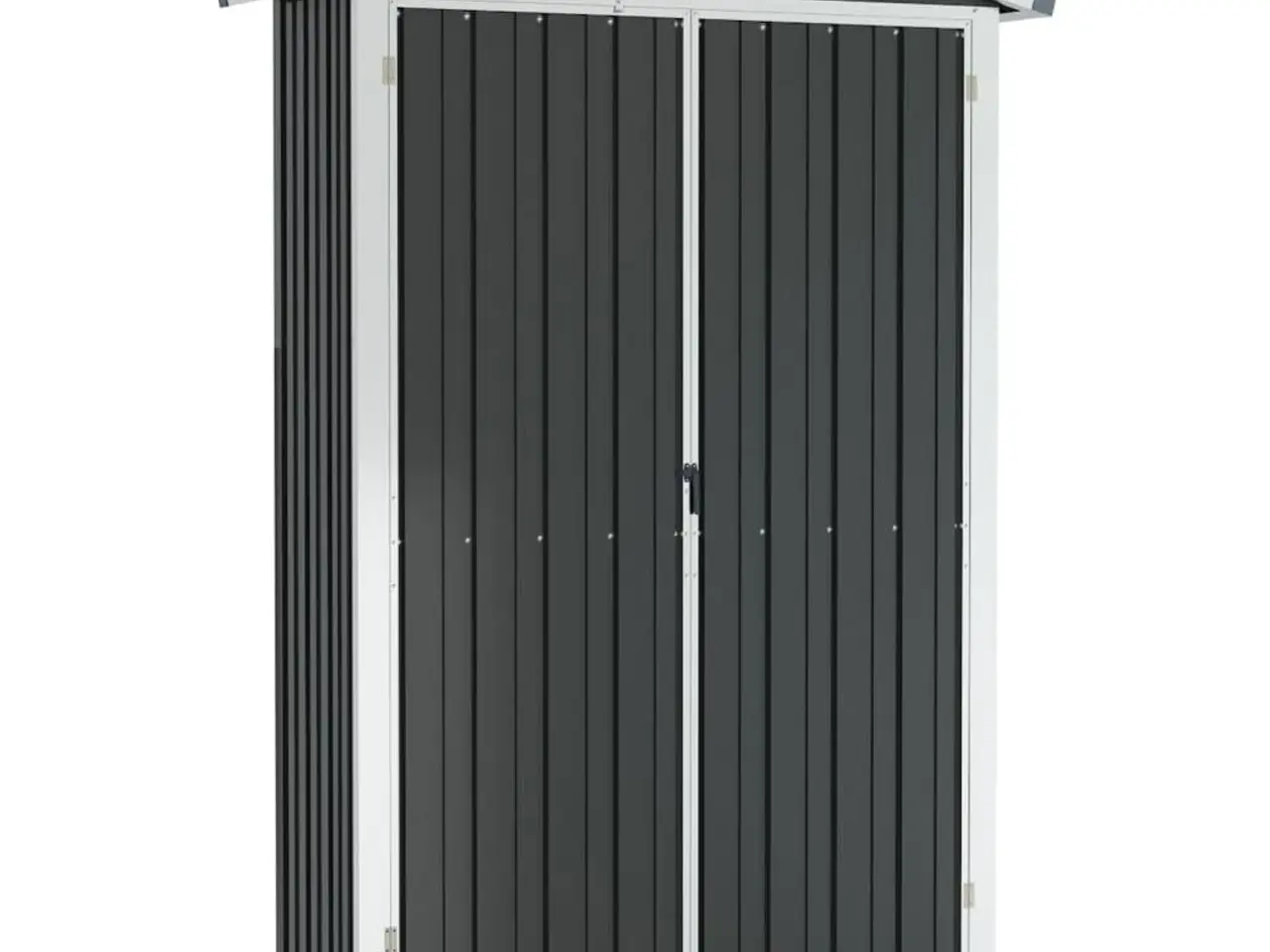 Billede 4 - Haveskur i galvaniseret stål 116 × 45 × 175 cm - antracitgrå