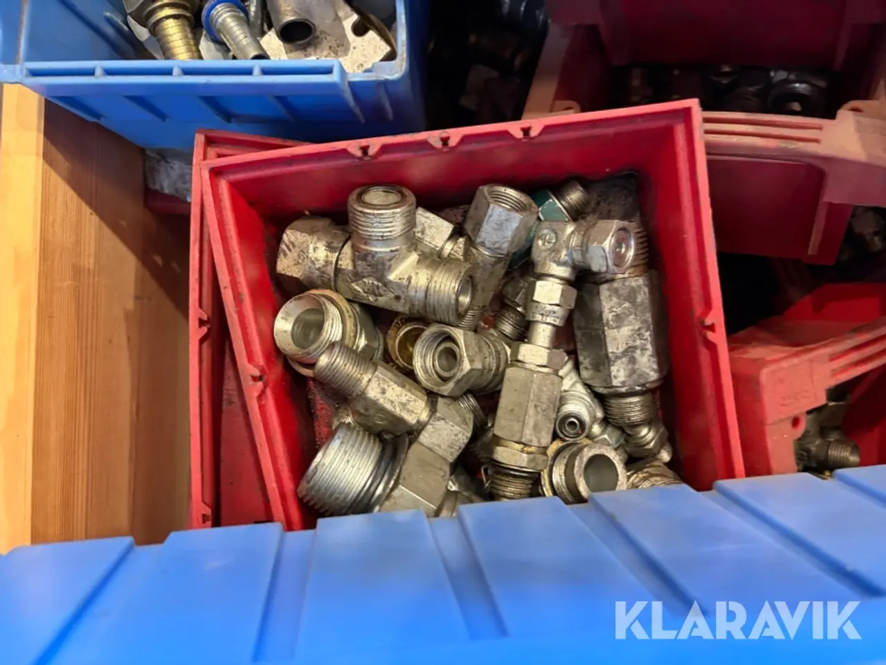 Billede 6 - Assorterede hydraulik fittings - cirka 30 kasser
