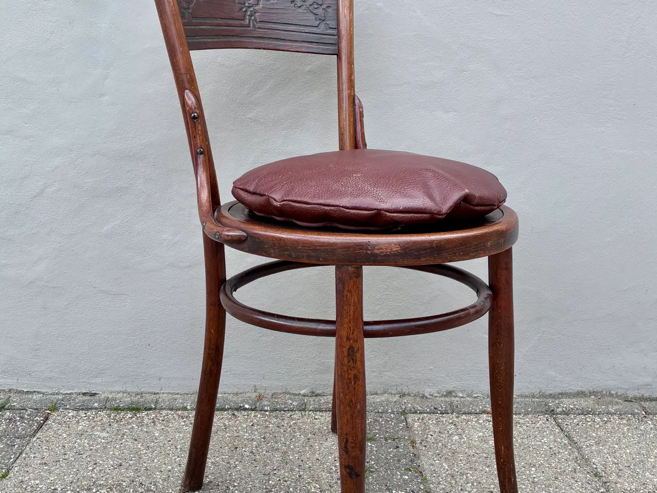 Billede 3 - Wienerstol el. Thonet med flot patina