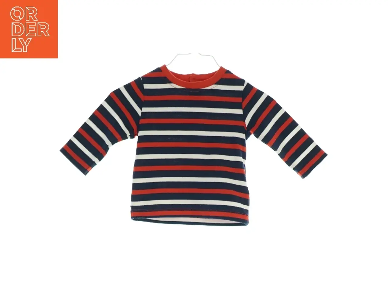 Billede 1 - Stribet bluse (str. 6 mdr)