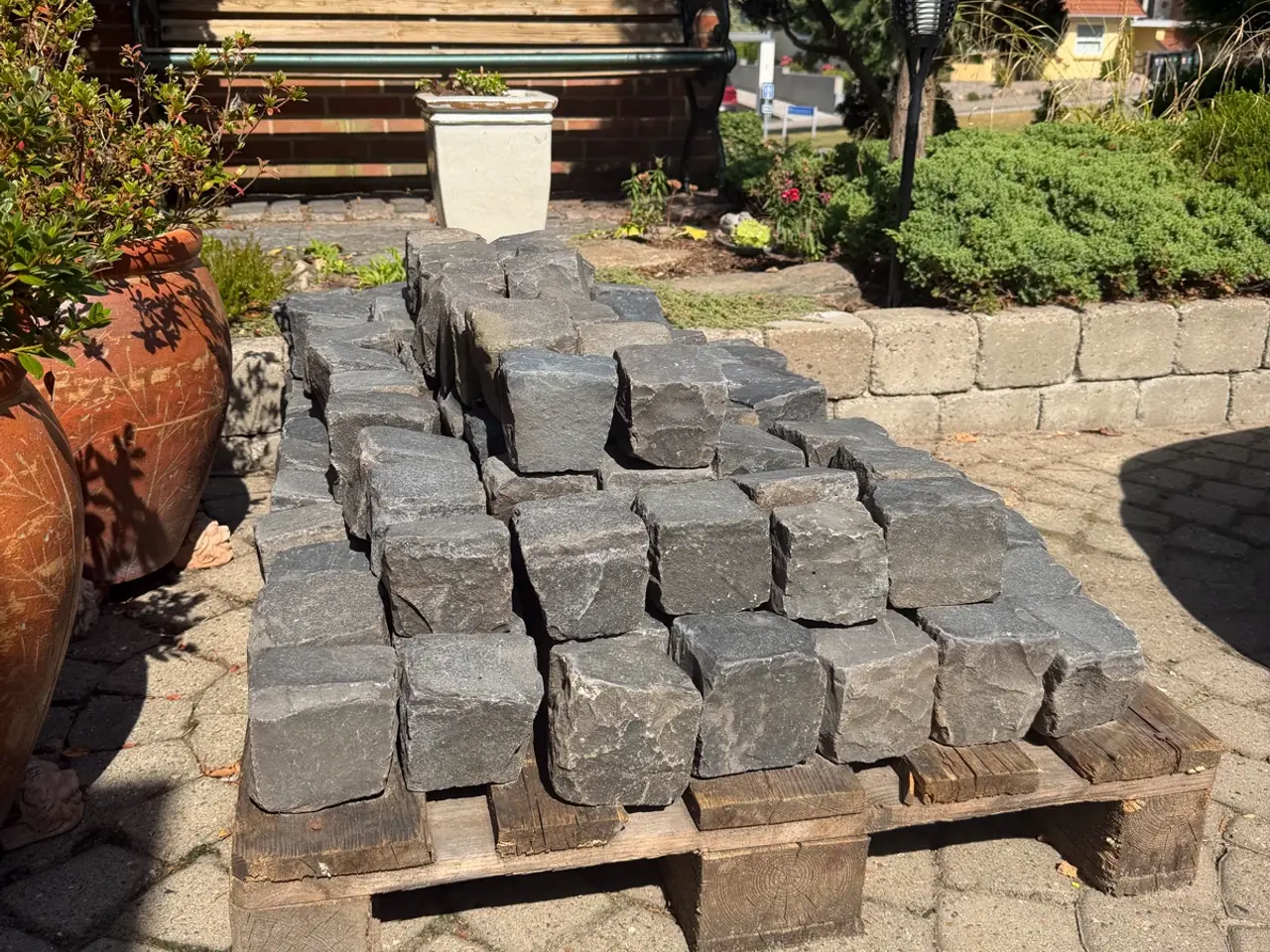 Billede 2 - Granit chausse sten
