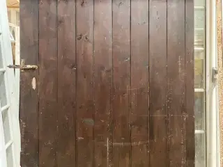 Stor, original revledør/skydedør