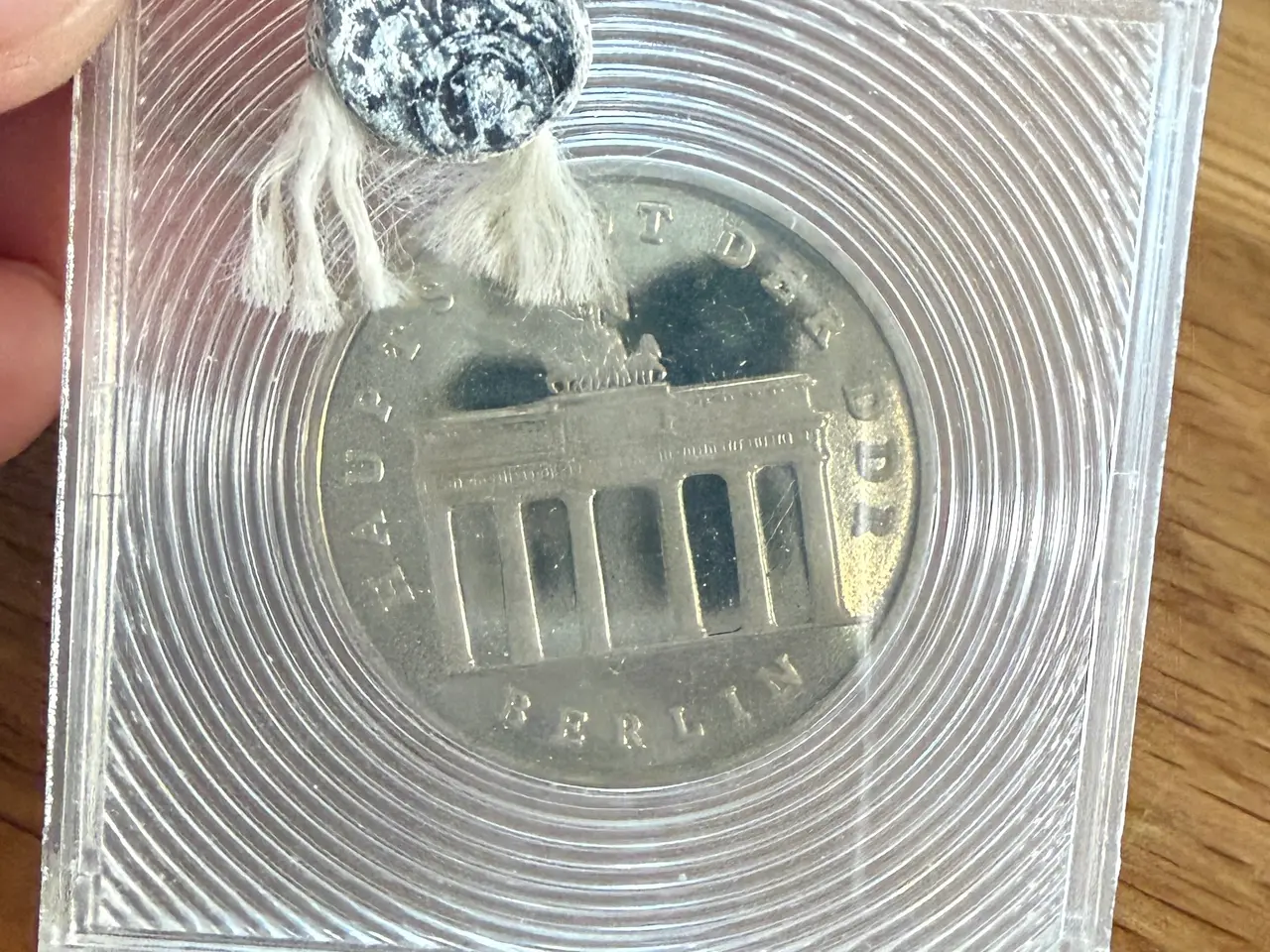 Billede 1 - DDR 5 Mark 1987 – Brandenburger Tor, Berlin – Proo