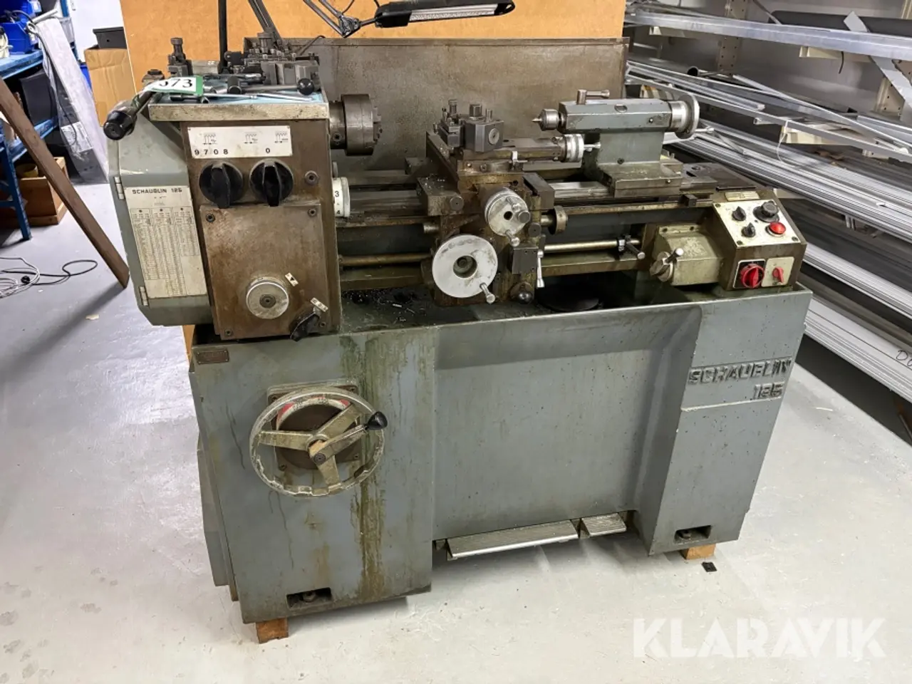 Billede 1 - Drejebænk Schaublin 125