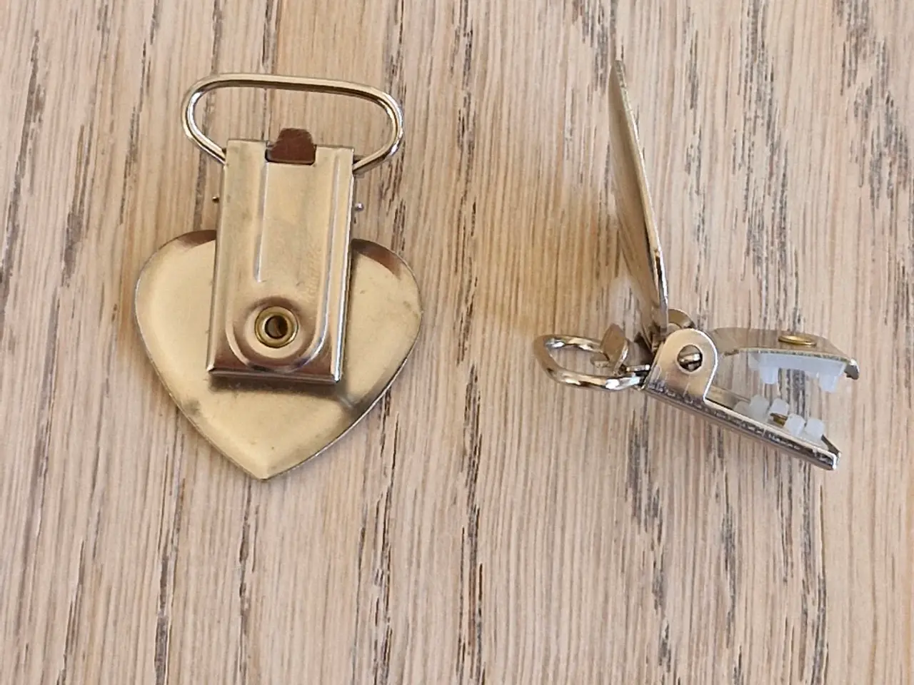 Billede 2 - Hjerte clips 10 Stk.
