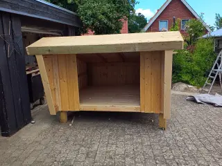 Shelter bygget i sektioner 