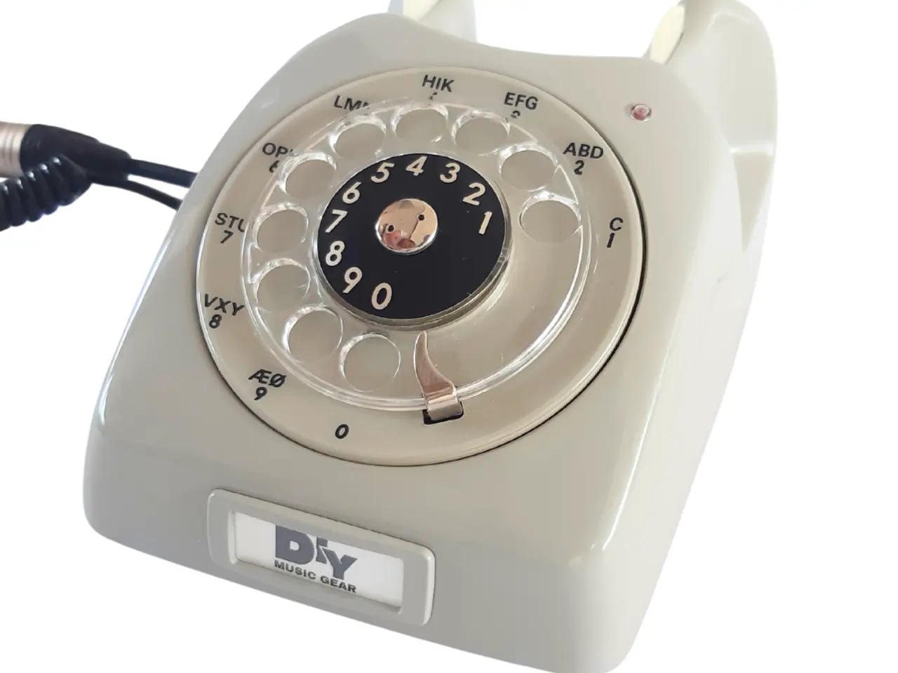 Billede 4 - Retro telefon mikrofon 2 (Grå)