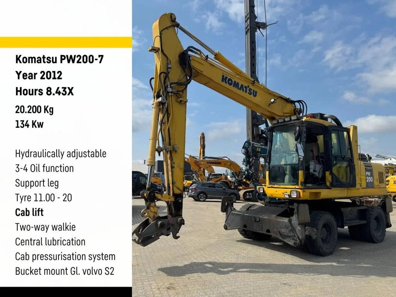Billede 1 - Komatsu PW 200-7